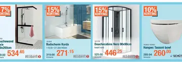 Aanbieding: Douchewand Lexie