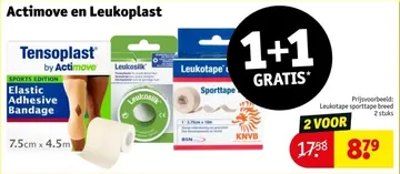 Aanbieding: Actimove en Leukoplast