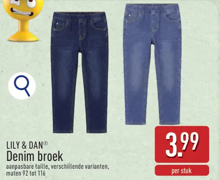 Promotie: Denim broek