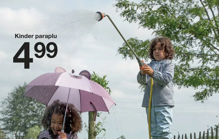 Promotie: Kinder paraplu