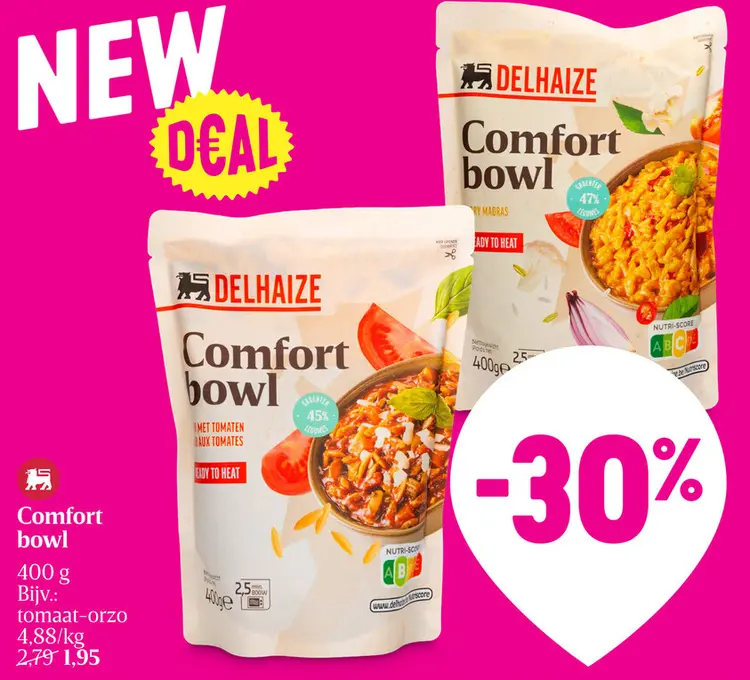 Promotie: Comfort bowl