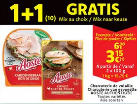 Offre: Charcuterie de volaille / Charcuterie van gevogelte