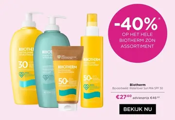 Aanbieding: Zonbescherming van Biotherm 
