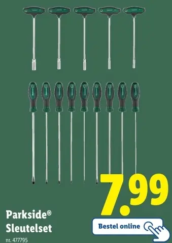 Aanbieding: Sleutelset