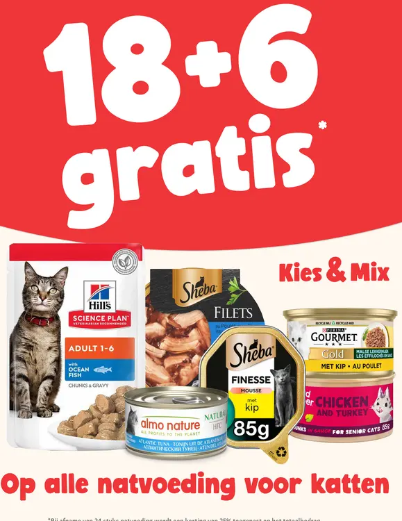 Aanbieding: Natvoeding voor katten