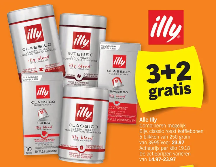 Promotie: Illy koffiebonen