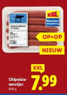 Aanbieding: Chipolata worstjes