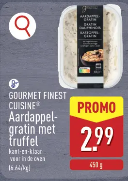 Aanbieding: Aardappelgratin met truffel