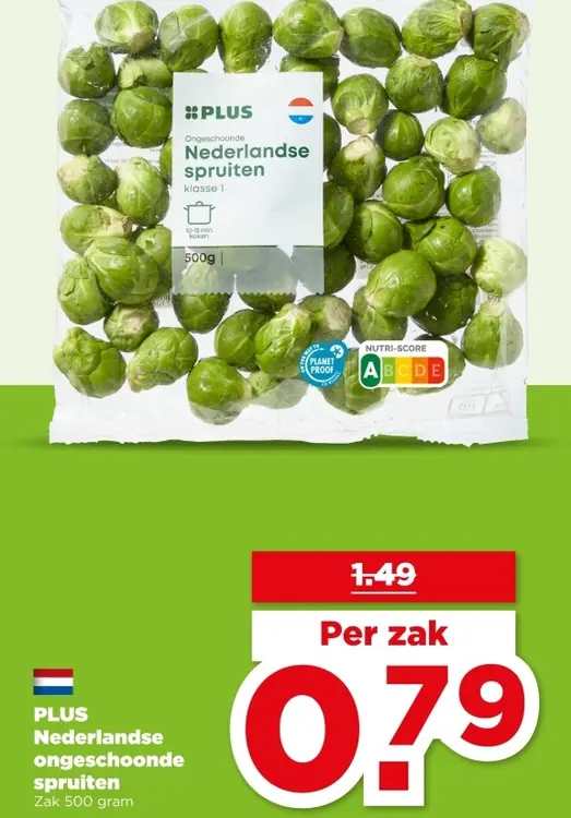 Nederlandse ongeschoonde spruiten