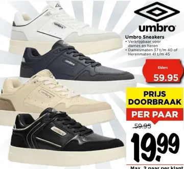 Aanbieding: Umbro Sneakers