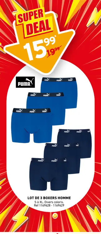 Offre: Boxers homme