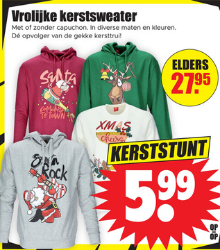 Aanbieding: kerstsweater