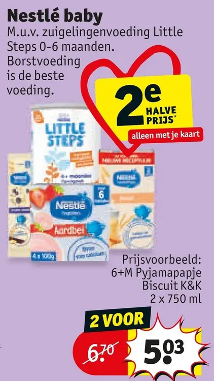 Aanbieding: Nestlé baby