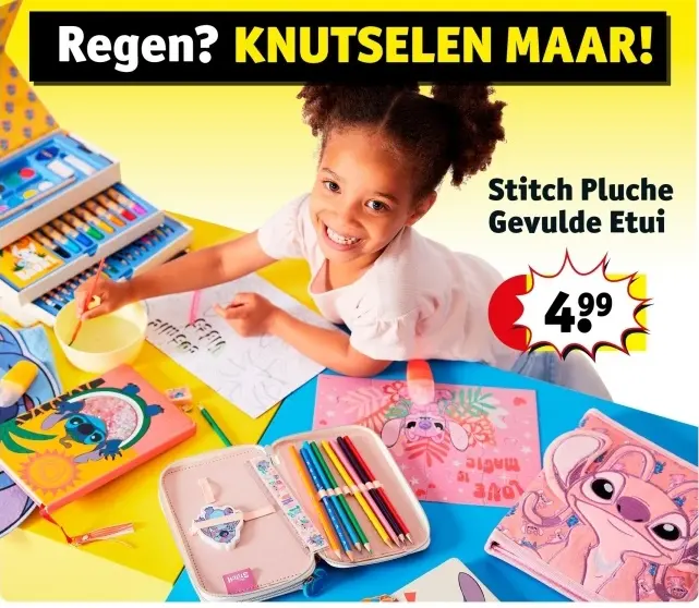 Aanbieding: Stitch Pluche Gevulde Etui