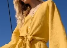 Aanbieding: Mousseline blouse