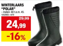 Promotie: Winterlaars "polar"