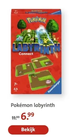 Aanbieding: Pokémon labyrinth