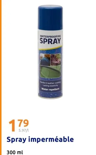 Offre: Spray imperméable