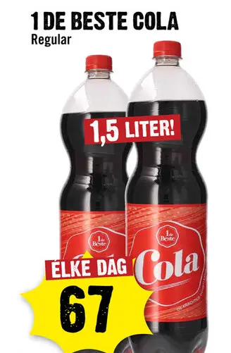 Aanbieding: 1 de beste cola