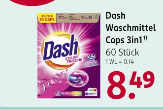 Aanbieding: Waschmittel Caps 3in1