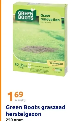 Promotie: graszaad herstelgazon