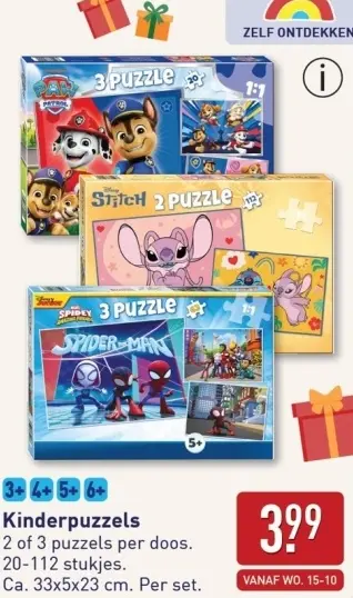 Aanbieding: Kinderpuzzels