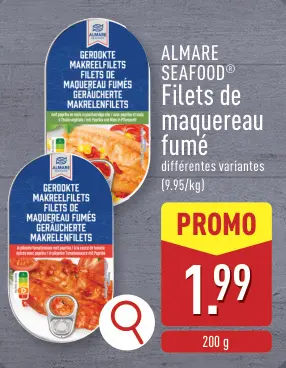 Offre: Filets de maquereau fumé