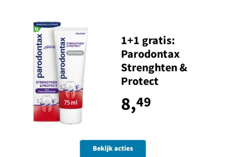 Aanbieding: Parodontax Strenghten & Protect