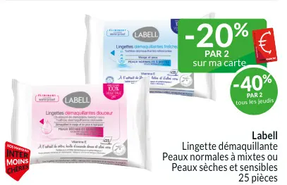 Offre: Lingette démaquillante