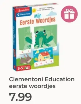 Aanbieding: Education eerste woordjes