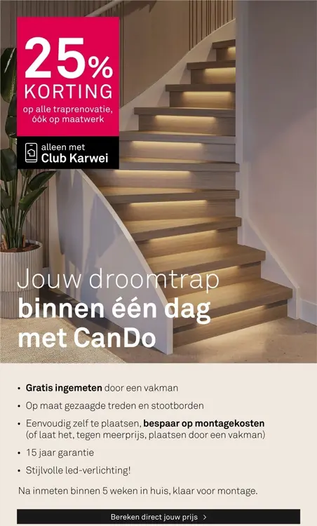 Aanbieding: Droomtrap