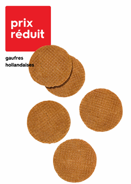 Offre: gaufres hollandaises