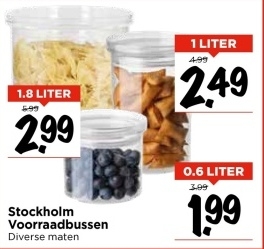 Aanbieding: Stockholm Voorraadbussen