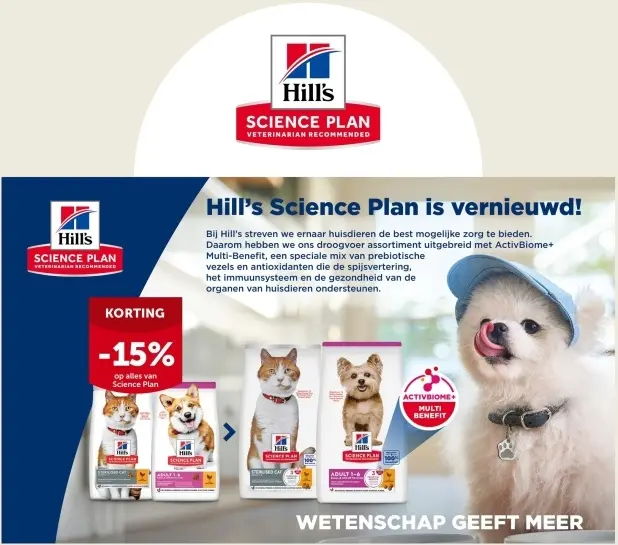 Promotie: Hill's Science Plan