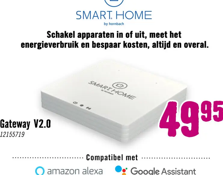 Aanbieding: SMART HOME by hornbach Gateway V2.0