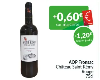 Offre: AOP Fronsac Château Saint-Rémy