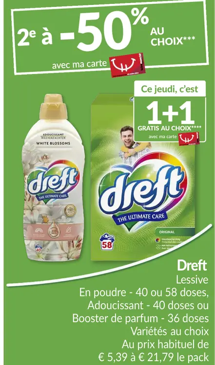 Offre: Dreft Lessive