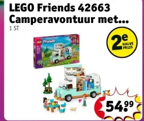 Aanbieding: LEGO Friends 42663 Camperavontuur met...