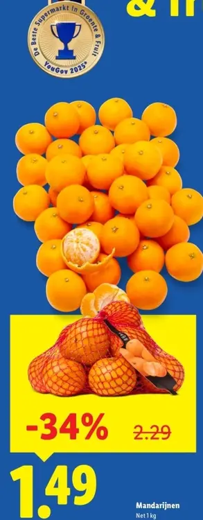 Aanbieding: Mandarijnen