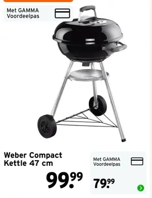 Aanbieding: Compact Kettle 47 cm
