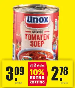 Aanbieding: Unox Tomatensoep