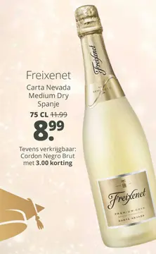 Aanbieding: Freixenet Carta Nevada Medium Dry Spanje