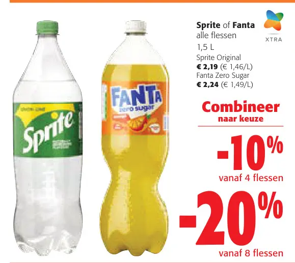 Aanbieding: Sprite of Fanta