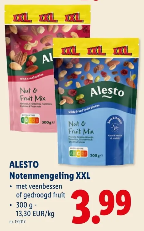 Promotie: Notenmengeling XXL