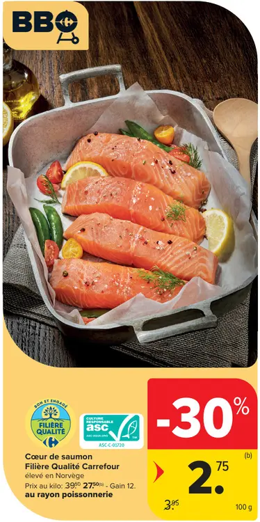 Offre: Cœur de saumon