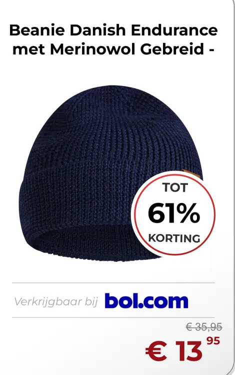 Aanbieding: Beanie Danish Endurance