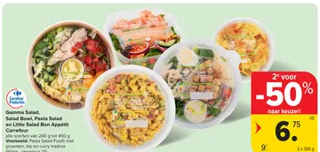 Aanbieding: Gamma Salad, Salad Bowl, Pasta Salad en Littl