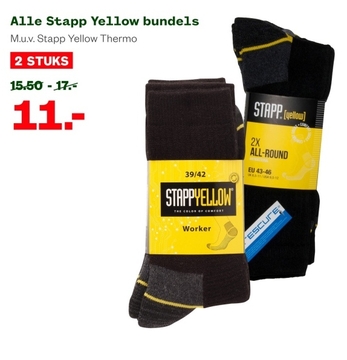 Aanbieding: Stapp Yellow bundels