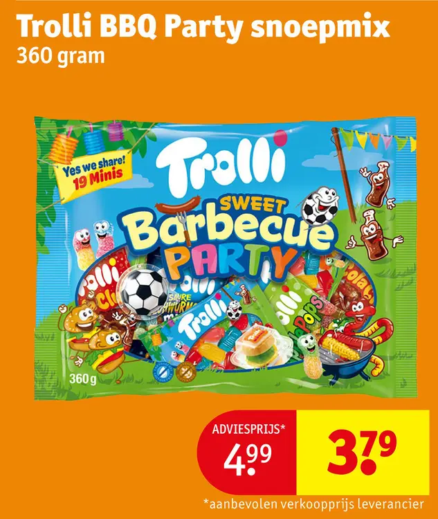 Aanbieding: BBQ Party snoepmix