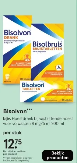 Aanbieding: Bisolvon